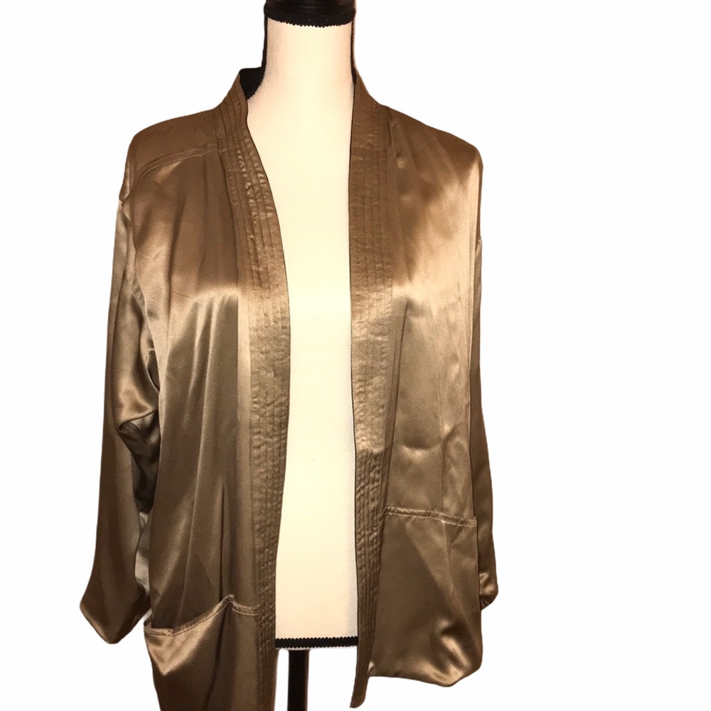 Blazer 100% Silk Reversible Jacket
